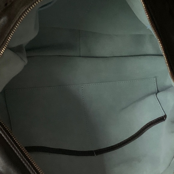 GOLDENBLEU Black Leather Shoulder Bag - Picture 9 of 11